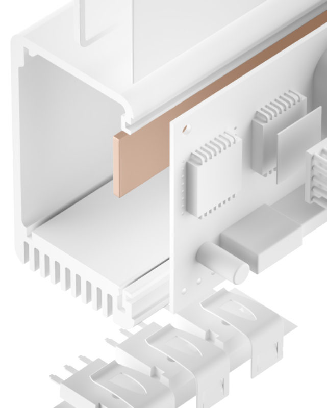 TGF-MXS-SI Silikon Gap Filler sehr weich optional glasfaserverstärkt